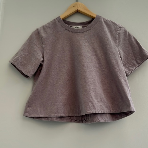 Tops - Wilfred Crop Cotton Short Sleeve